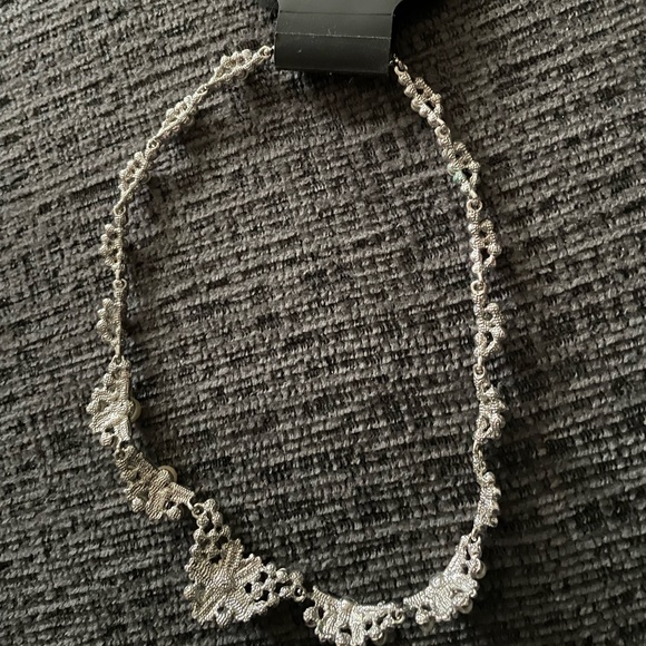 RSVP Pearl And Rhinestone Necklace - Picture 3 of 4